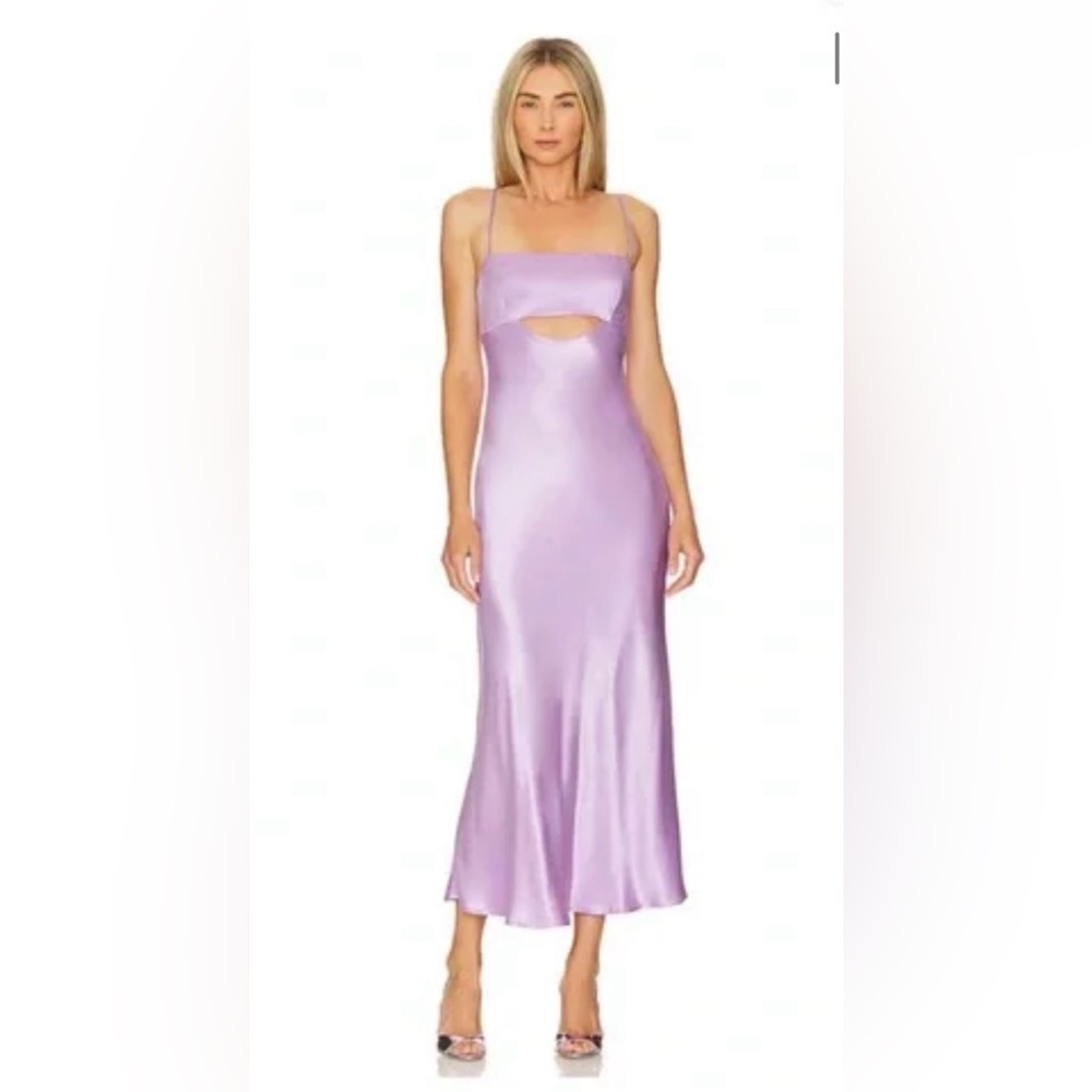 ASTR Lavender Cut Out Dress